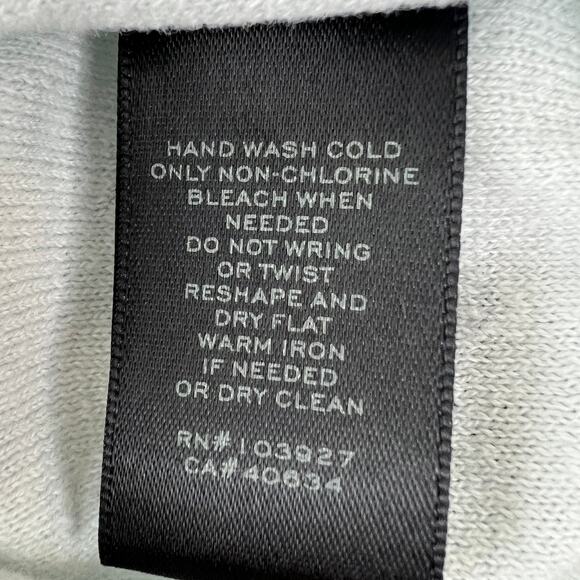 Marc By Marc Jacobs Black White Top Cotton Polka Dots Button-Up Cardigan Small S - Picture 9 of 10